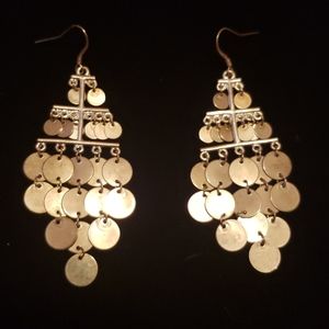 Silver Fashion Dangling Earring